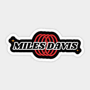 Miles Davis // Ring Sticker